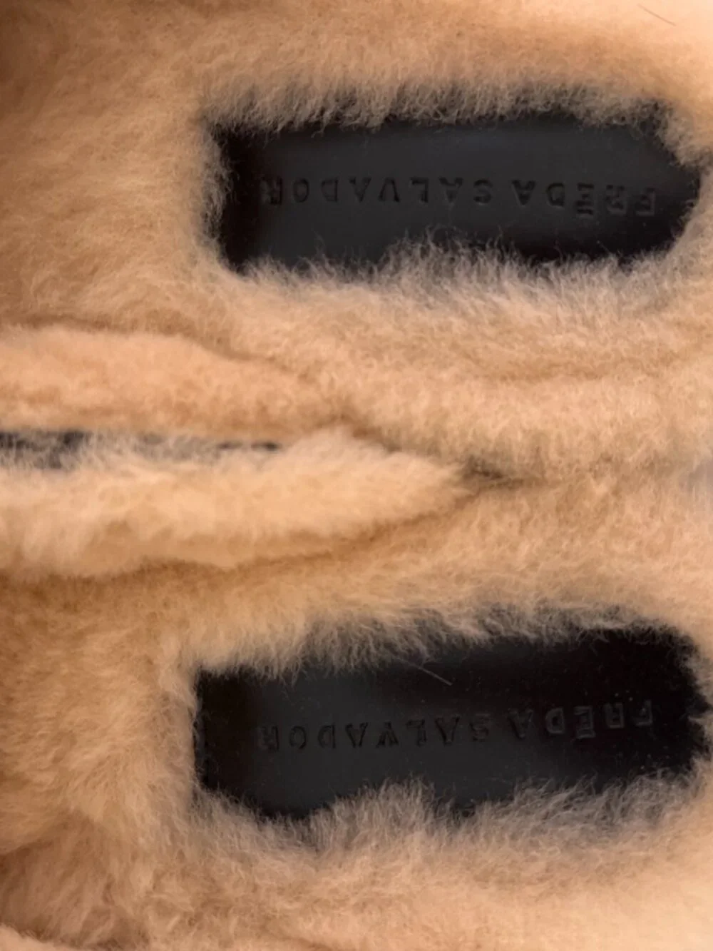 TEMI SHEARLING PENNY LOAFER MULE Freda Salvador